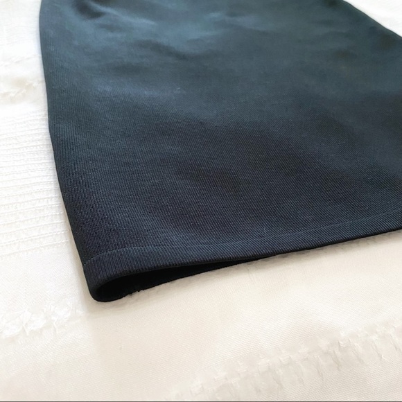 Guess BY MARCIANO BLACK FITTED STRETCH LONG LENGTH PENCIL SKIRT - M - Picture 9 of 10